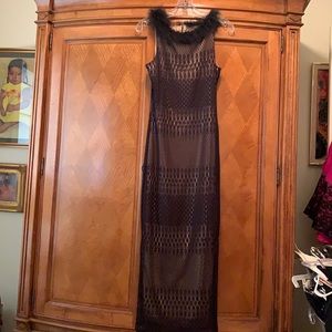 Joseph Ribkoff   long lace dress perfect for the Holidays or special occasions
